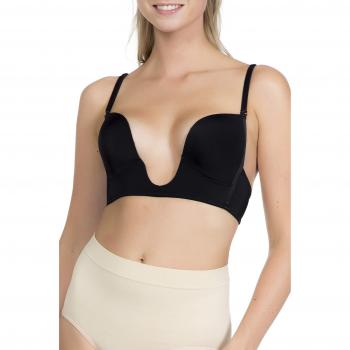 MAGIC Bodyfashion Bügelloser BH V-Bra extrem tief fallender Ausschnitt und extra tiefer Rücken