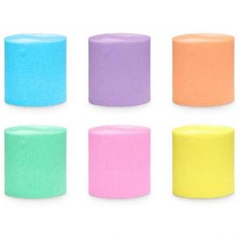 Crepe Colorata Partydeco – Set Arcobaleno 5 cm x 10 m