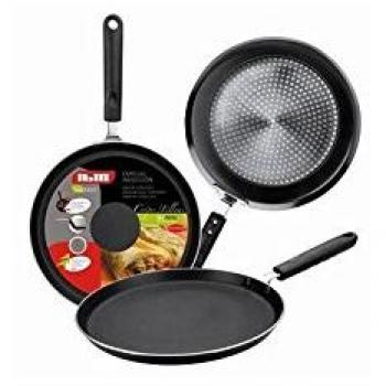 IBILI Indubasic 28 cm Crêpe-Kochfeld – schwarz, aus Edelstahl