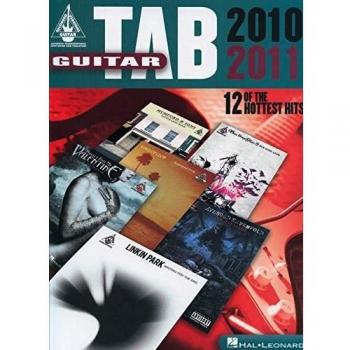 Partitions variété, pop, rock... HAL LEONARD GUITAR TAB 2010 2011 12 OF THE HOTTEST HITS GUITAR REC VERS