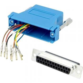 D-SUB 9pol. auf RJ45 Buchsenadapter