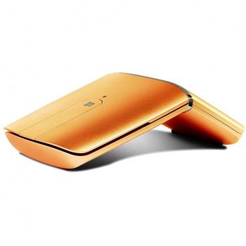 GX30K69570: Orange RGB‑Wireless-Maus von Lenovo – 1600 DPI, Bluetooth
