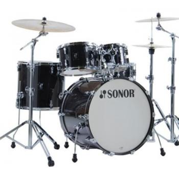 Set AQ2 Stage de Sonor en Negro Transparente