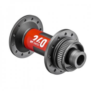DT Swiss Nabe 240 Straightpull Center-Lock 100 mm, 12 mm, 24 Loch
