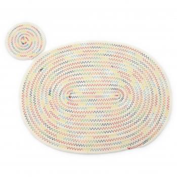 Decorativo set da tavola con tema corda cucita a spirale
