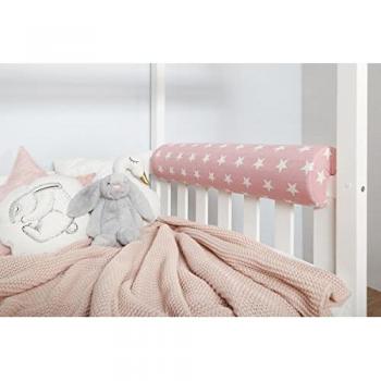 TiCAA Hochbett Nackenrolle für Kinder rosa