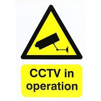 Warning Sign CCTV In Operation A5 PVC GN00751R