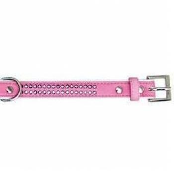 Collier Freedog Cuir Synthetique Rose 45 cm (1,9 m)