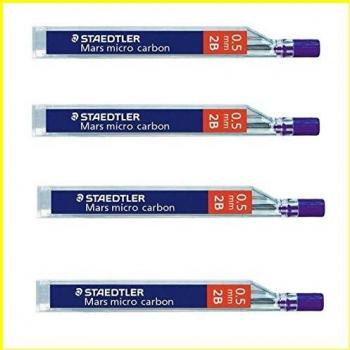 STAEDTLER Mina Mars Micro Carbon Estuche 12ud Trazo 0.5 mm 25005-2B