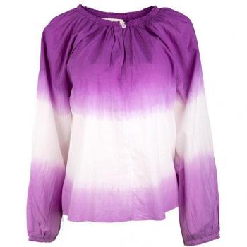Blouse Tie & Dye Violeta, Algodón Nicolira, Estilo La Petite Etoile