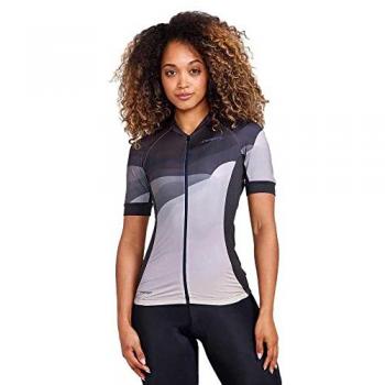 Craft ADV Endur Damen Kurzarmtrikot grau/weiß