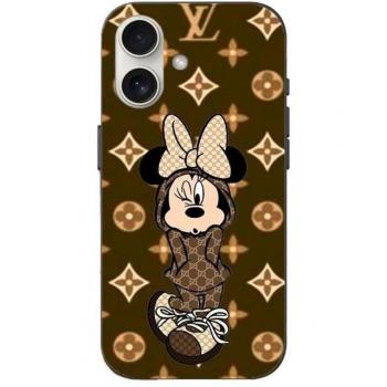 Flexible Brown Case for iPhone 16 Plus