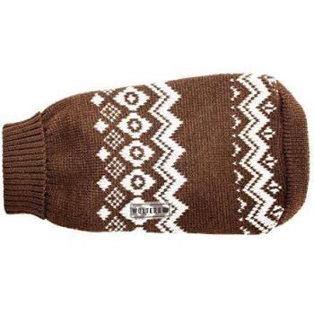 Wolters Norweger Pullover 30 cm Braun/Weiß – Nordische Eleganz