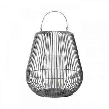 Blomus Windlicht Laterne NIDEA small Windlicht Kerzenhalter Stahl pulverbeschichtet
