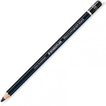 Matita Staedtler Lumograph 100B-4B grado di durezza 4B colore Nero