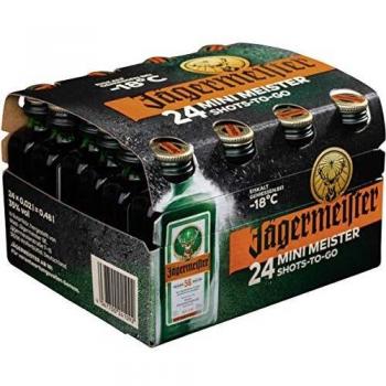 Jägermeister Bitter Minis per Degustazione 24 Unità