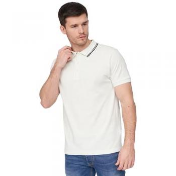 Medium Samtrase Polo (Off-White)