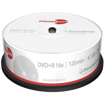DVD + R 4,7 GB Primeon 16X (25 Discos)