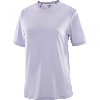 Salomon Frauen SHKout Core Short Sleeve Tee Cosmic Sky – M