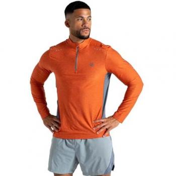 Dare 2b Men's Half Zip Power Up III Jersey Maroon