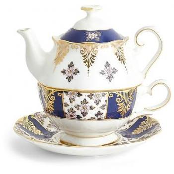 100 Years Tea for One 16.9oz Regency Blue 1900