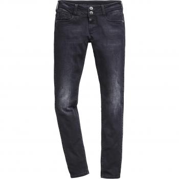 Timezone EnyaTZ Pantalones Vaqueros Slim, Negro (Black Diamond 9047), 28W x 34L para Mujer