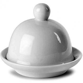 Moonbeam Covered Butter Plate