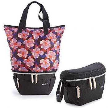 Béaba Biarritz Black Diaper Tote