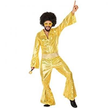 Guld Disco Dräkt för Män