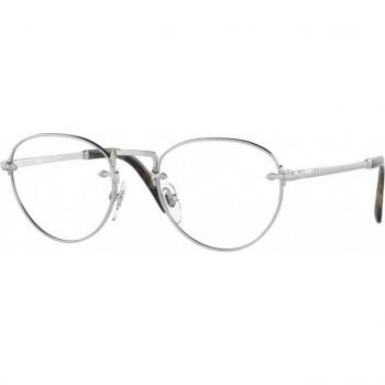 Persol Unisexo PO2491V 1122 Marcos de vista Metal Plata Panthos