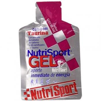 Gel Nutrisport Cheesecake con Taurina 24 Geles