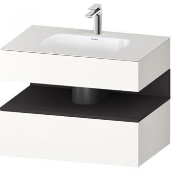 Qatego Sous-Lavabo Encastré Duravit 80x55x60 gris mat