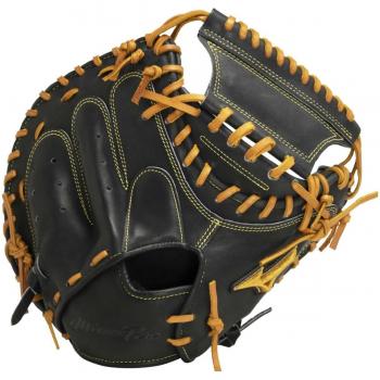 Mizuno Baseball Receiver Gant, Professioneel SAKEBI, Compact, Mannen, Zwart