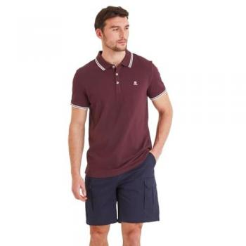 XL Purple Biston Mens Polo
