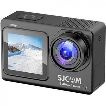 Fotocamera Sportiva SJCAM SJ8 DUAL SCREEN Nero, Action Cam a Doppio Schermo