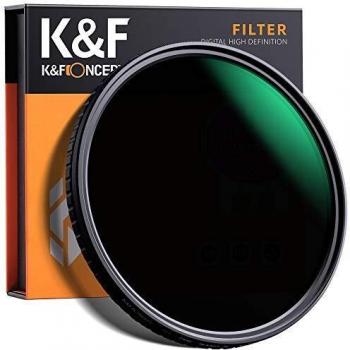 Filtro ND Variabile K&F Concept ND8-128 82mm