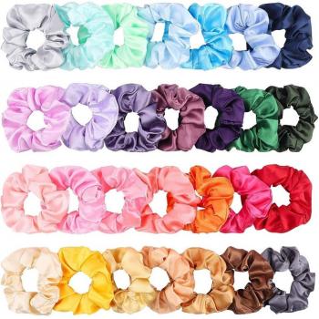 28PCS Women's Hair Scrunchies