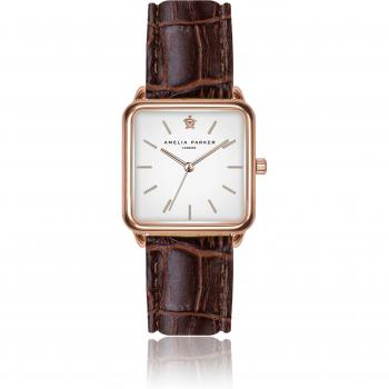 Tierra Marrón Reloj Amelia Parker