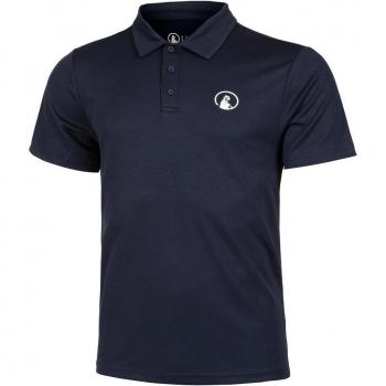 Polo Bleu Hommes Silencieux
