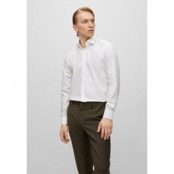 Hugo C-Jenno Slim Fit Hemd Weiß 45 für Herren