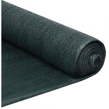 VidaXL Rete di ombreggiamento HDPE 1 x 50 m verde