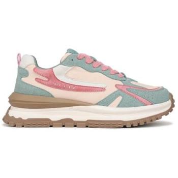 Infinity Leather Retro Lace‑Up “Chunchy” Sneaker – Blowfish Leo (Women’s)