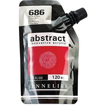 Sennelier Acryl 120ml Satinfarbe Rot