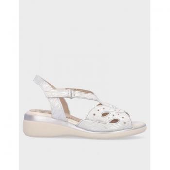 PITILLOS Sandalia Mujer Velcro 5591 Plata