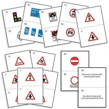 Road Sign Rapid Recall Cards