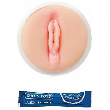 Tubo de Masturbación con Forma Vaginal Easy Rider