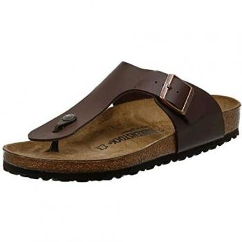 Birkenstock Ramses slippers marrón oscuro para hombre
