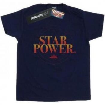 Camiseta Marvel Kids Capitán Marvel Poder Estelar