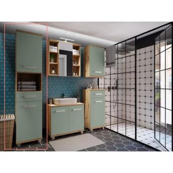 Veris Badezimmer-Schrank (Eichenoptik)