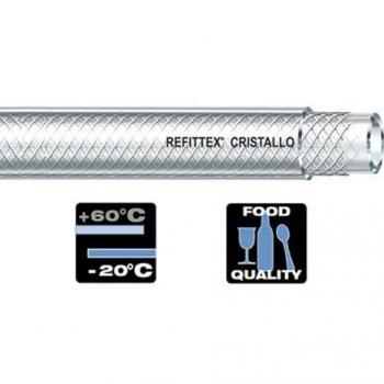 Fitt PVC Transparent Tube 100 m, 20 bar, 6×12 mm, Température : -20 °C à +60 °C